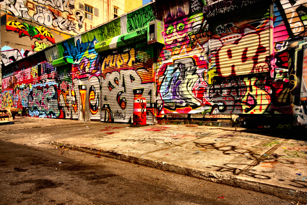 3-piece-aluminium-print-graffiti-ny