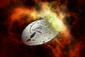 framedposter-print-ufo-in-space