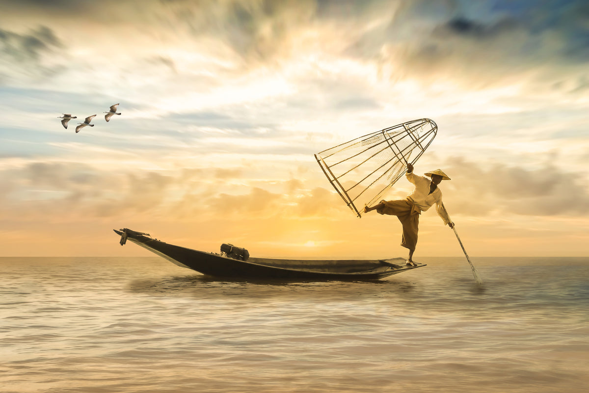 framedposter-print-artful-fisherman