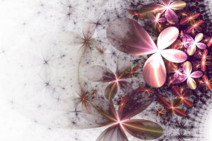 3-piece-aluminium-print-abstract-floral