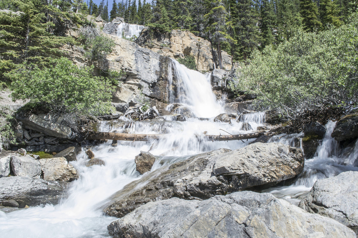 3-piece-acrylic-print-wild-waterfall-in-the-forest