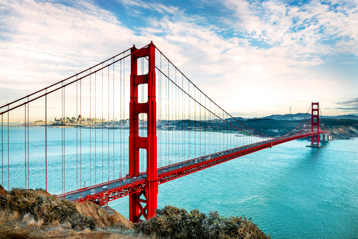 3-piece-aluminium-print-red-golden-gate-bridge