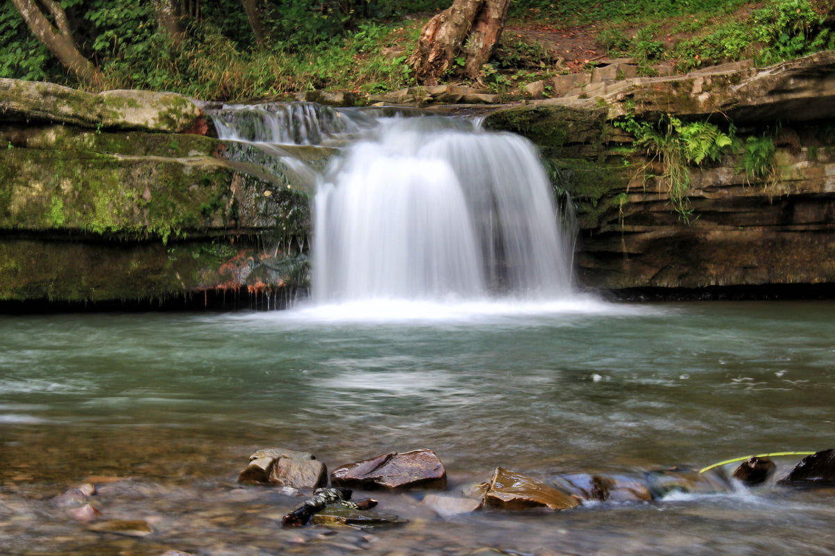 aluminium-print-best-view-of-the-waterfall