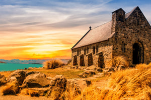 3-piece-canvas-print-the-little-church
