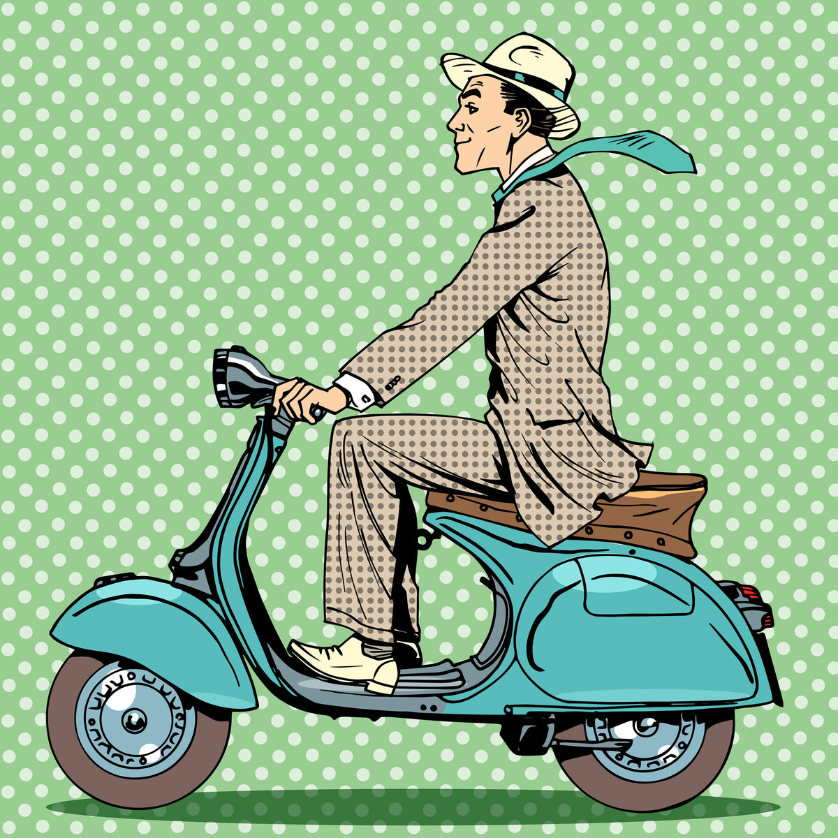 acrylic-print-pop-art-vespa-driver