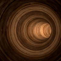 4-piece-acrylic-print-abstract-tunnel
