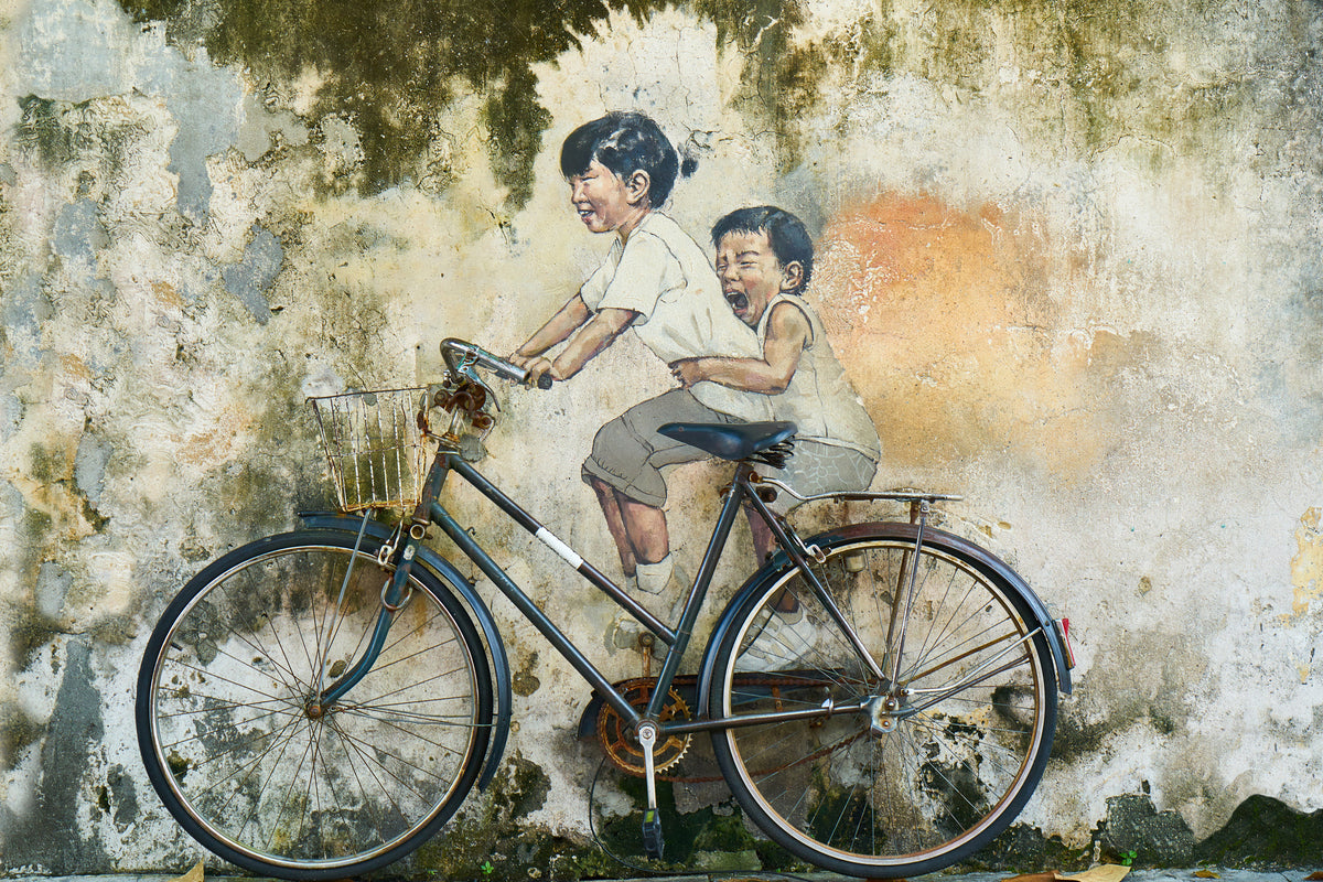 poster-print-bicycle-graffiti