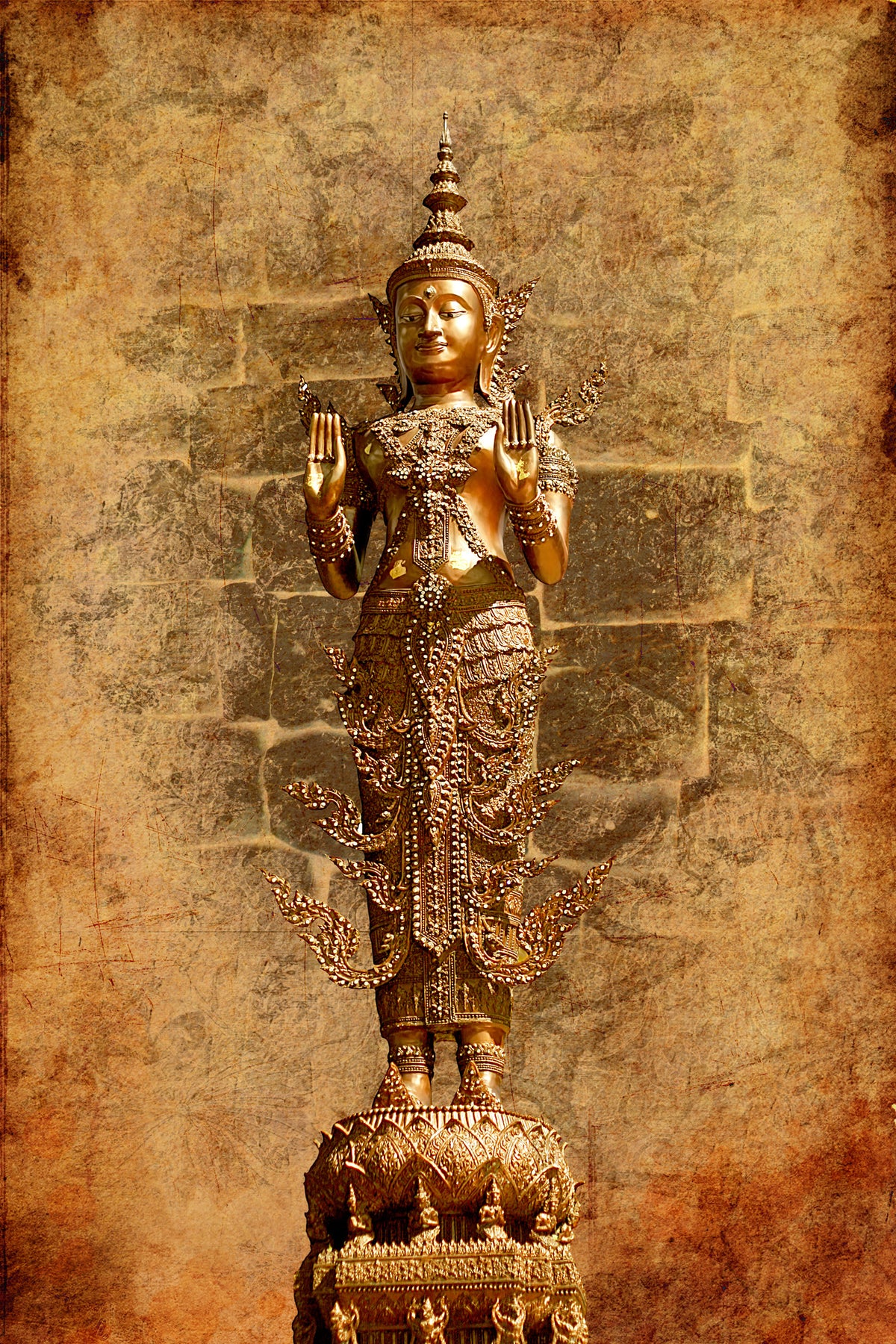 canvas-print-golden-buddha-statue