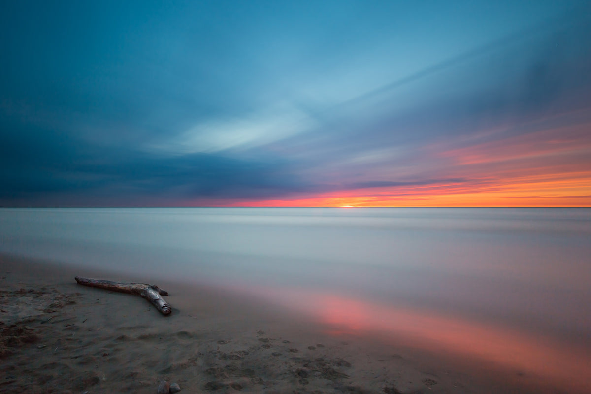 acrylic-print-beach-in-the-sunset