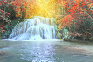 aluminium-print-waterfall-in-light