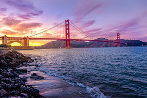 framedposter-print-golden-gate-in-the-evening