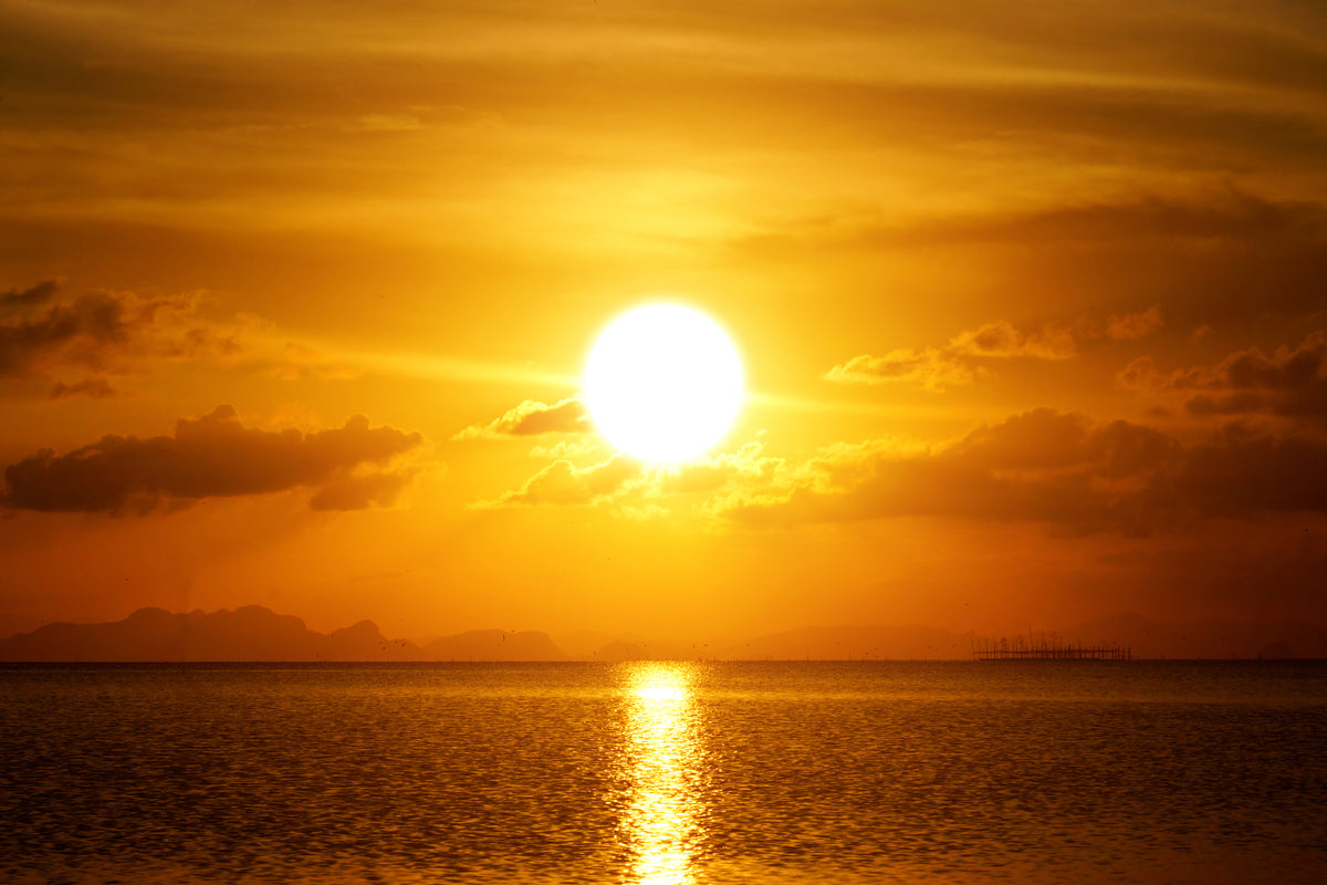 framedposter-print-sunset-lake