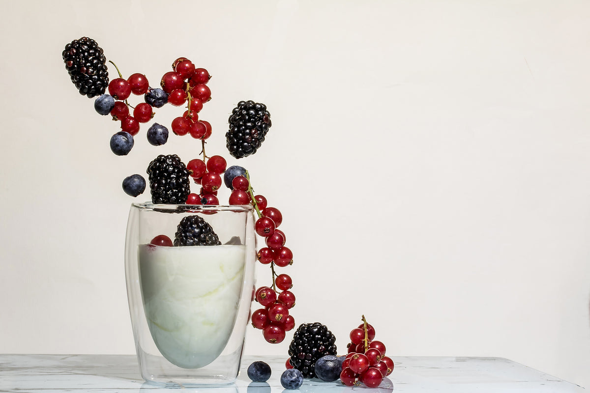 acrylic-print-yogurt-with-berries