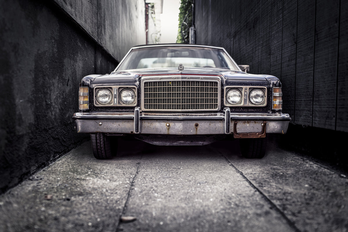 aluminium-print-retro-car