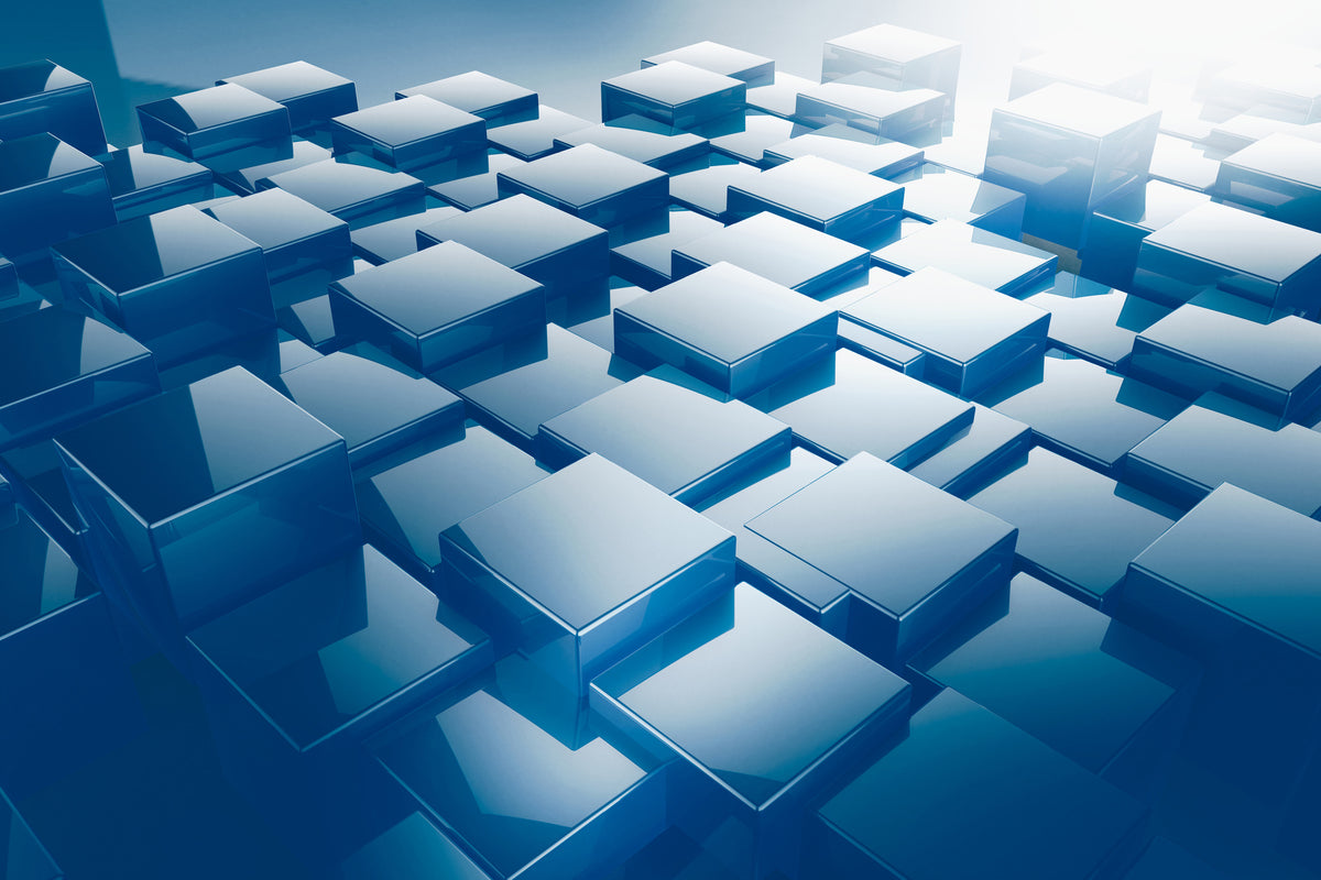 framedposter-print-3d-cubes-ii