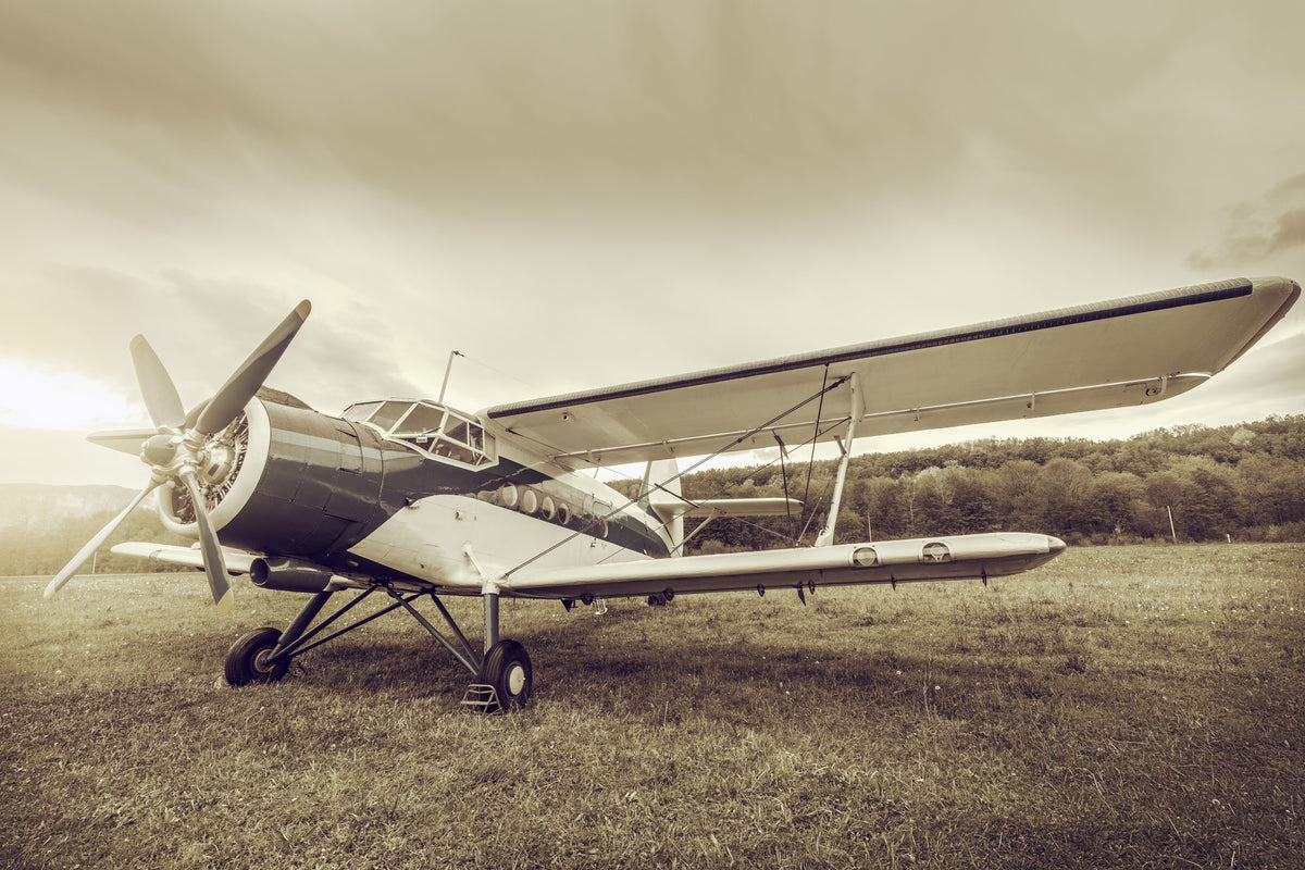 modern-3-piece-acrylic-print-nostalgic-aircraft-in-retro-style