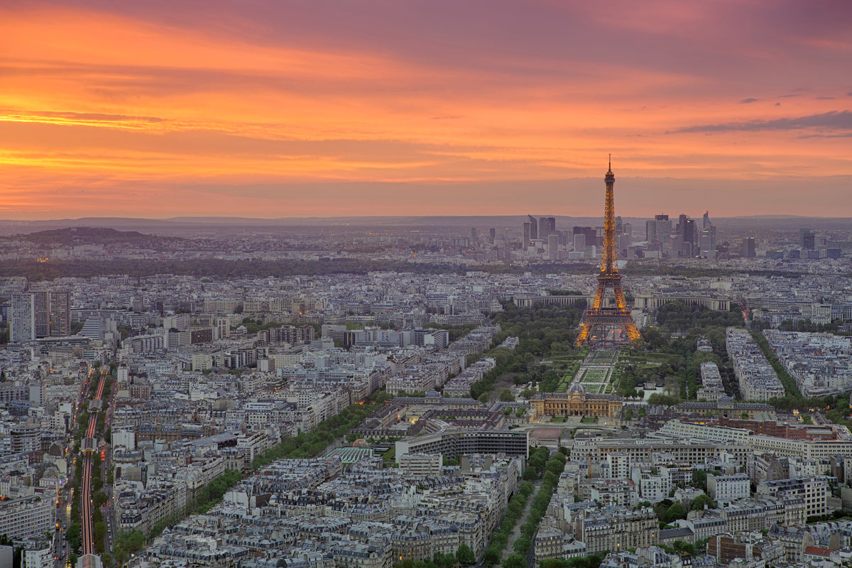 canvas-print-paris-skyline-at-sunset