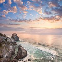 9-piece-acrylic-print-romantic-sunset-by-the-sea