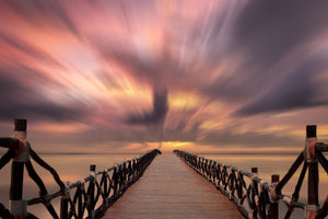 modern-3-piece-acrylic-print-bridge-in-the-fire-of-heaven
