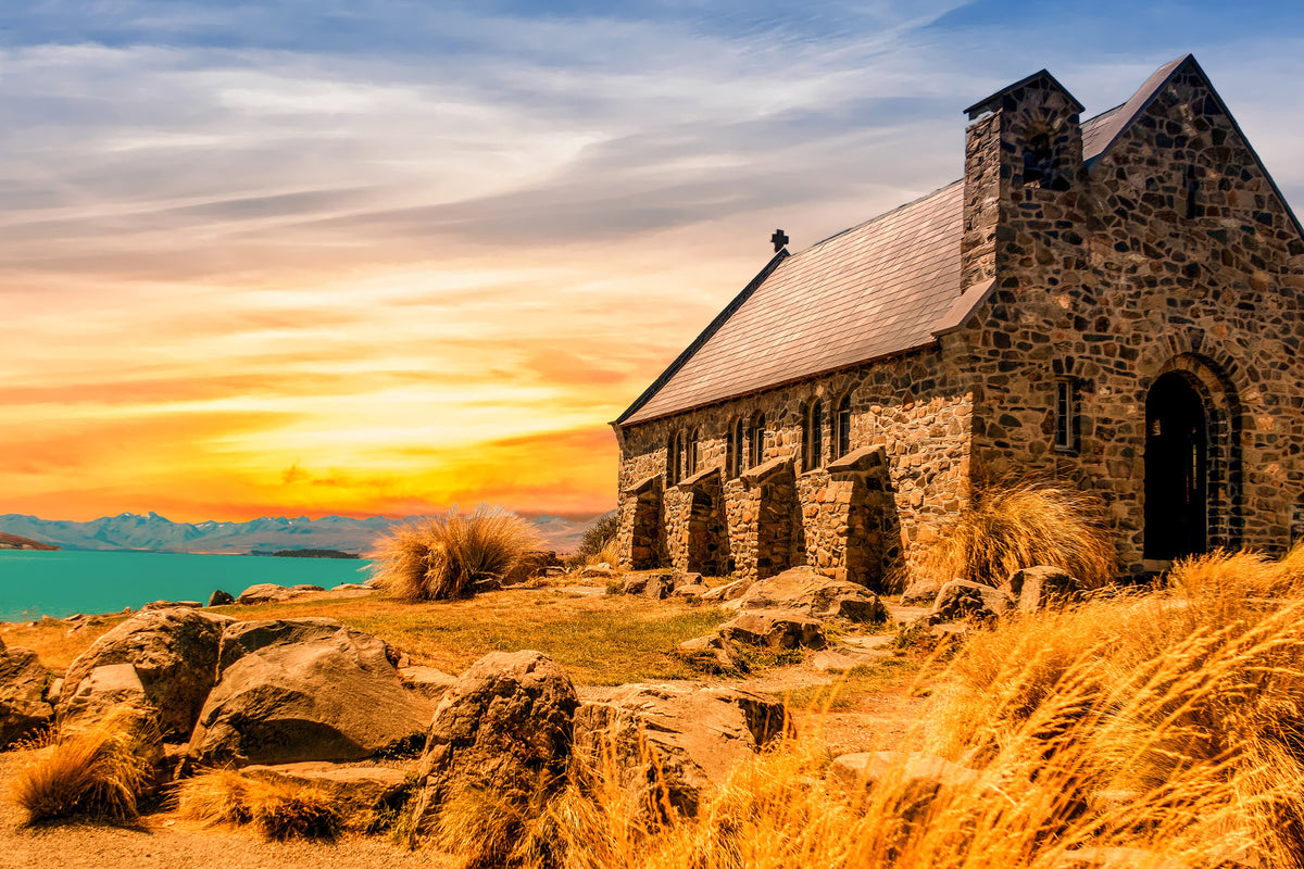 framedposter-print-the-little-church