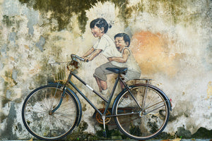 acrylic-print-bicycle-graffiti