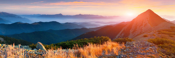 panoramic-3-piece-acrylic-print-sunset-in-the-alps-panorama