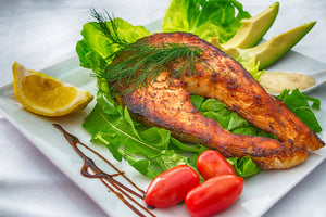 3-piece-acrylic-print-salmon-plate