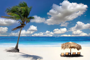 framedposter-print-beach-on-the-blue-lagoon