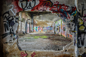 framedcanvas-print-graffiti-in-old-warehouse