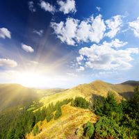 4-piece-acrylic-print-sunrise-in-the-mountains