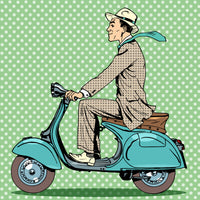 aluminium-print-pop-art-vespa-driver