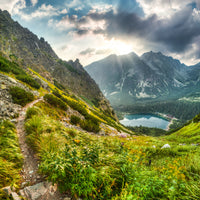 4-piece-aluminium-print-mountain-views