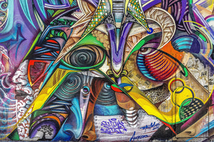 acrylic-print-fantasy-graffiti