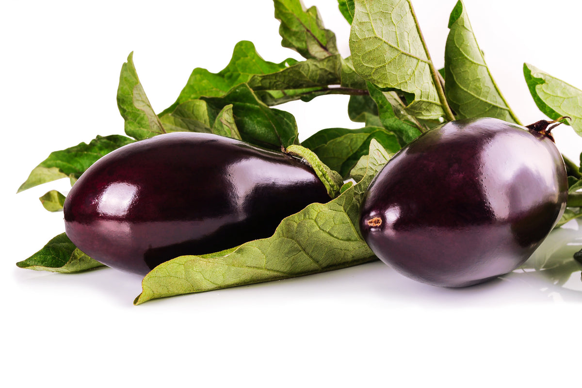acrylic-print-fresh-eggplants