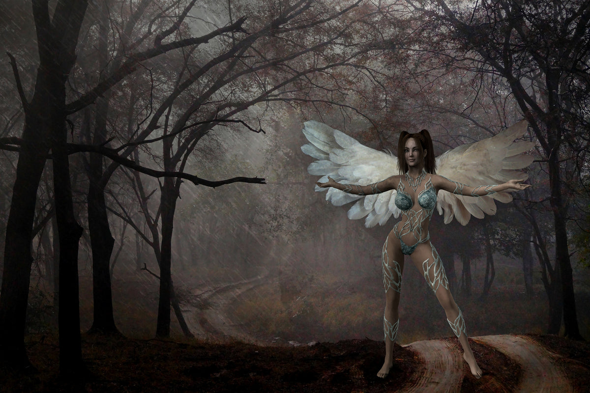 poster-print-fantasy-in-the-forest