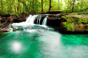 3-piece-canvas-print-the-river-at-waterfall