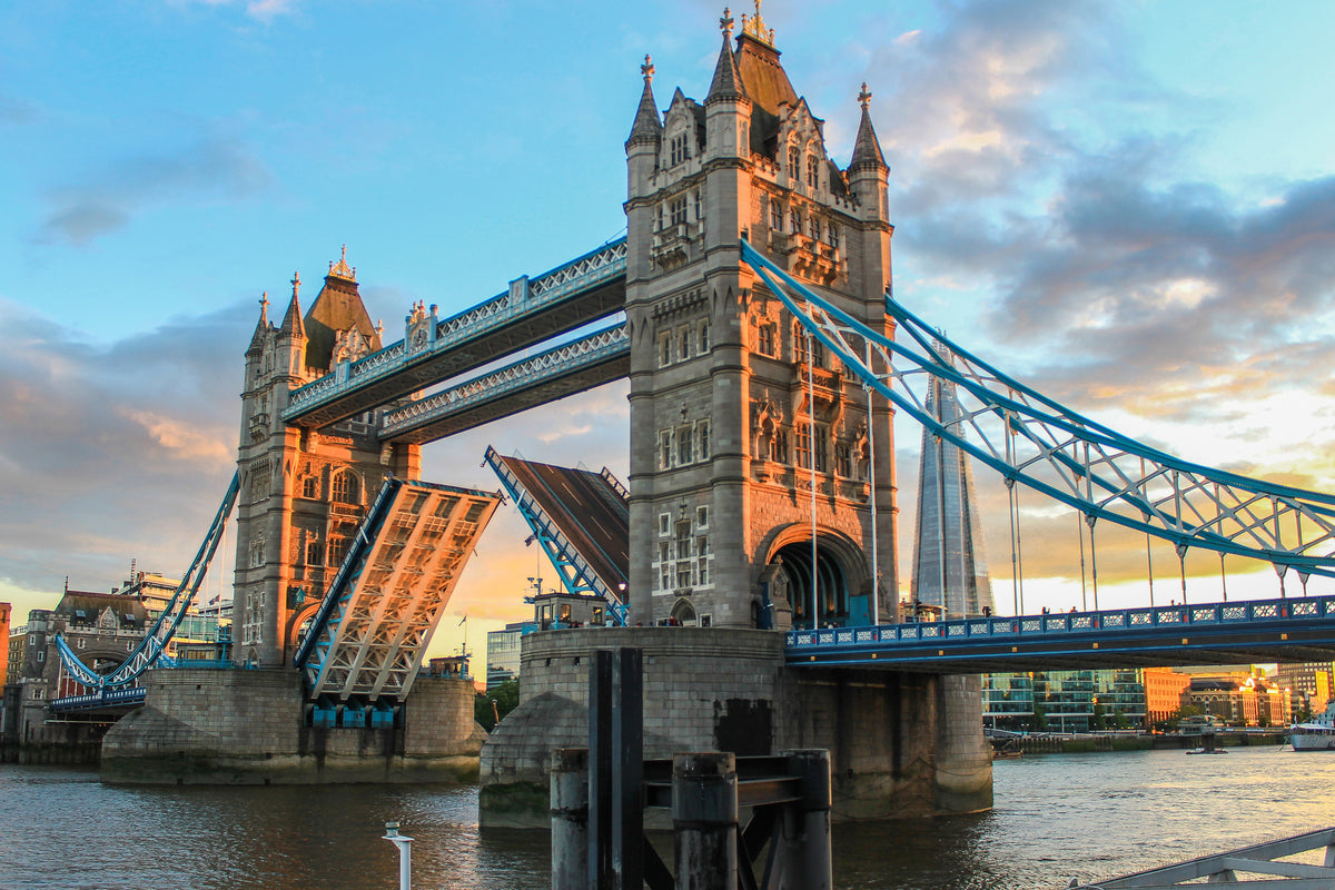 3-piece-aluminium-print-tower-bridge-at-dusk