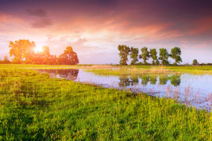 modern-3-piece-canvas-print-sunset-on-lake
