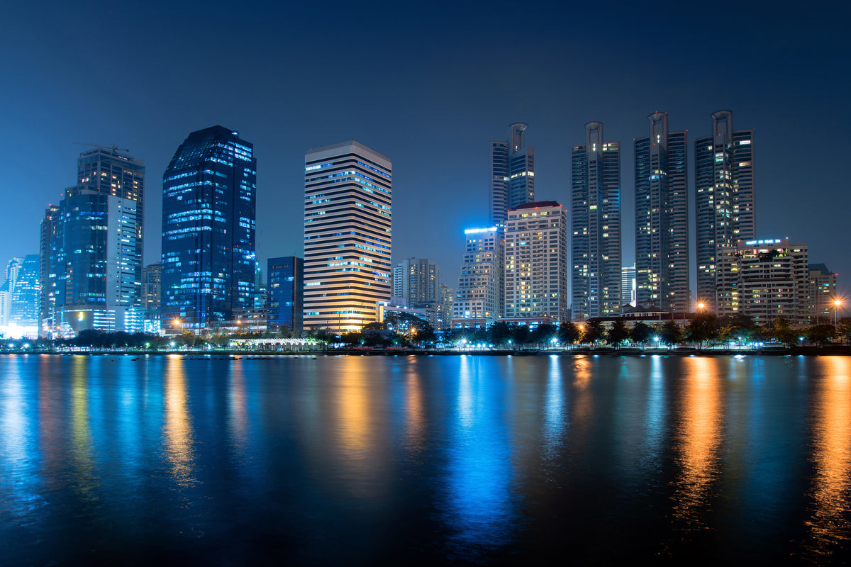 poster-print-skyline-bangkok-by-night