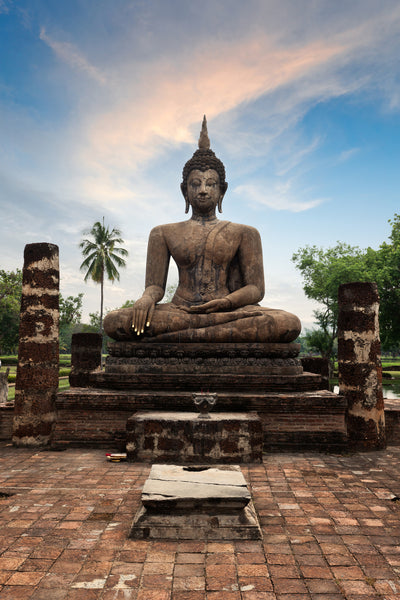 poster-print-buddha-statue-at-dusk
