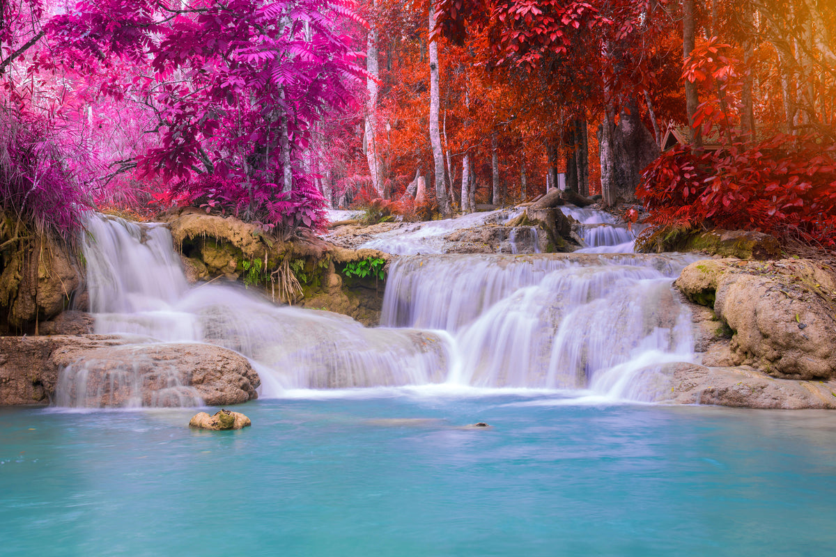 canvas-print-paradisiacal-waterfall