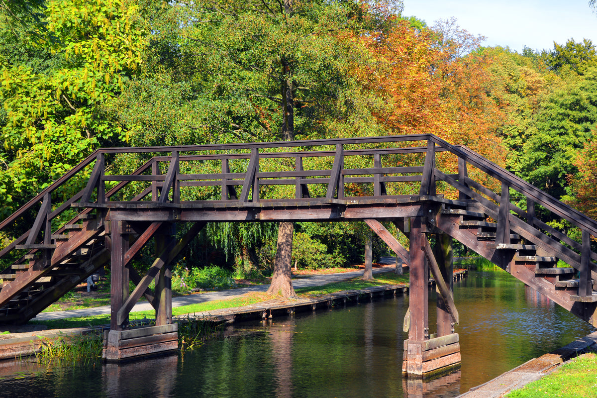 framedposter-print-old-wood-bridge