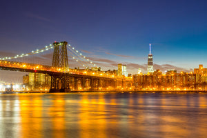 poster-print-skyline-ny-williamsburg-bridge