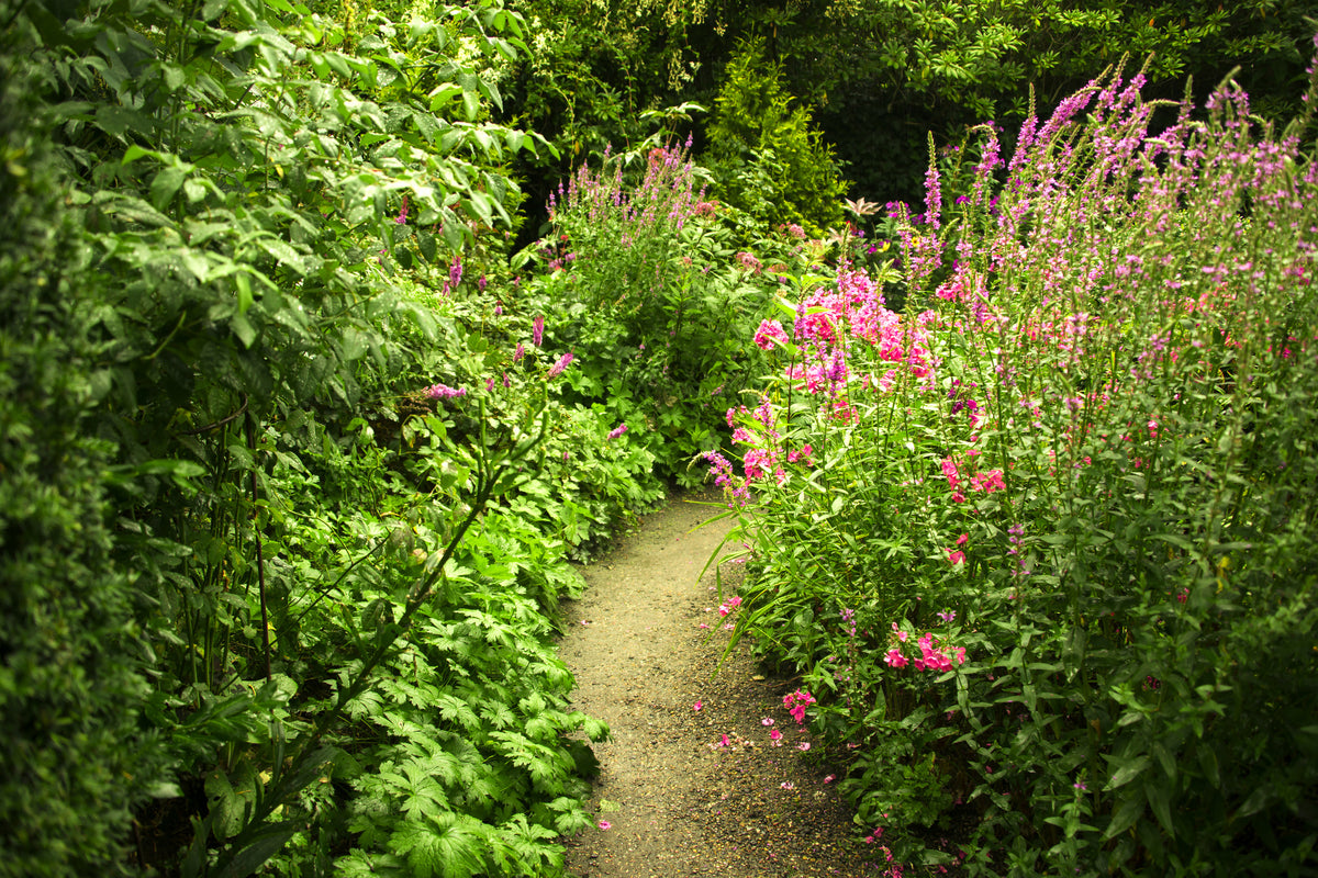 3-piece-aluminium-print-garden-path